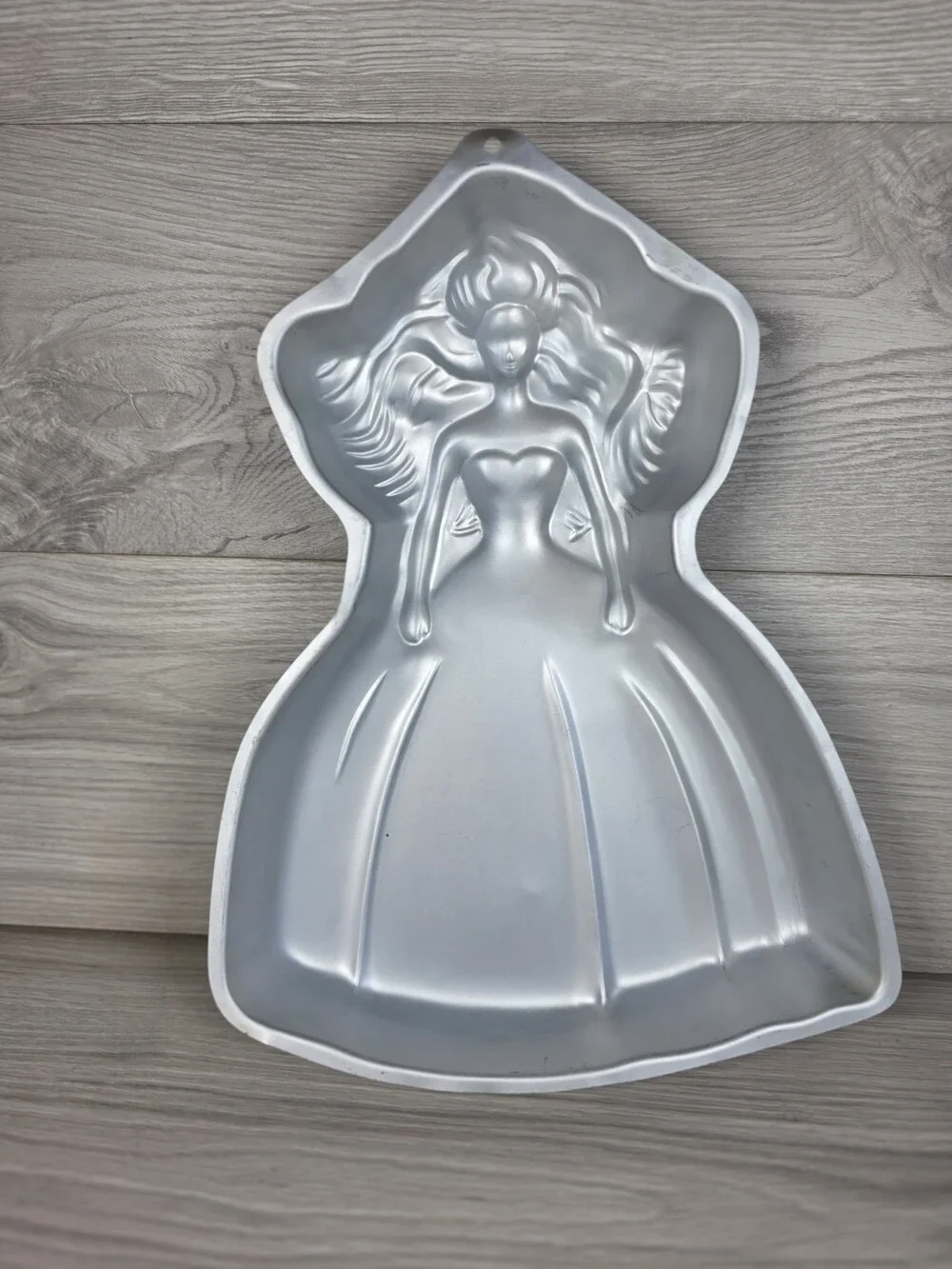 Vintage 1992 Wilton Barbie Cake Pan Evening Gown Mattel Jello Mold SU1